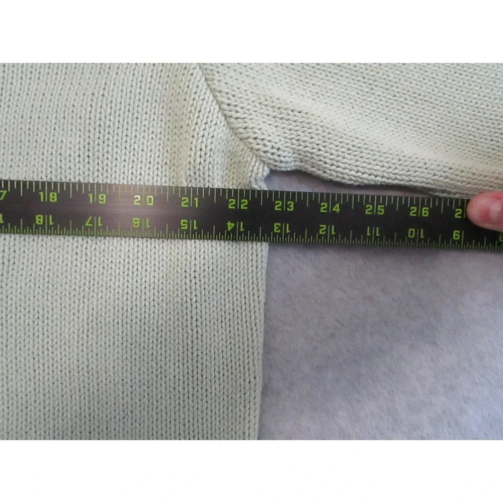 Vintage Storybook Knits Cardigan Womens LGreen Handknits‎ Sweater Cottagecore